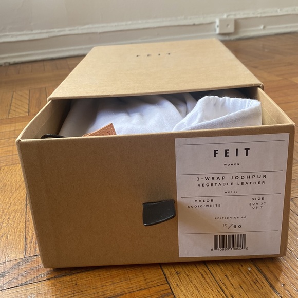 FEIT Jodhpur Leather Chelsea Buckle Boot 37 - Picture 4 of 11